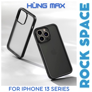 [ HÀNG CHÍNH HÃNG ] Ốp lưng ROCK nhám viền mềm chống sốc - chống vân cho iphone 13/13pro/13promax