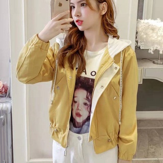 Áo khoác kaki kiểu nữ phối nón cực xinh , xịn xò tôn dáng phong cách hàn quốc cho các nàng KB FASHION