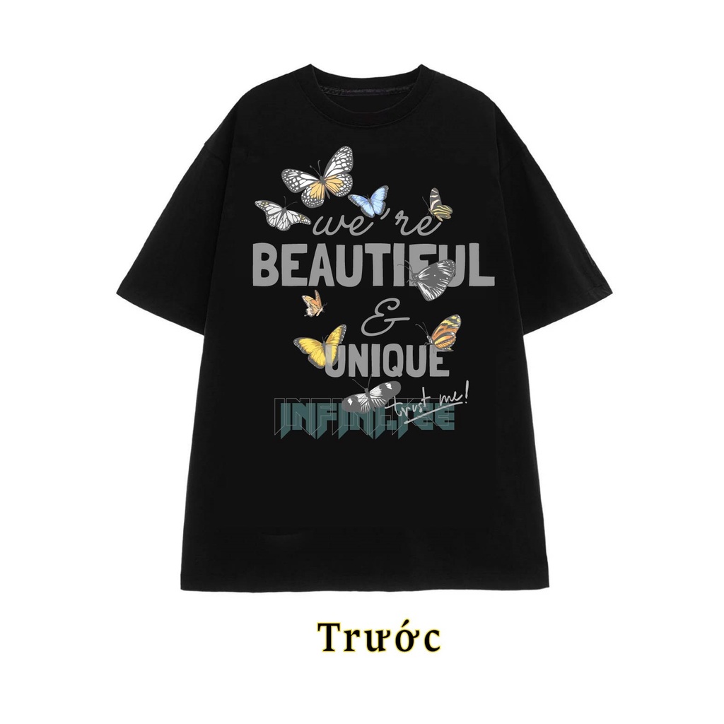 Áo thun INFINITEE Fni0018, Thun 100% Cotton - form rộng Unisex.