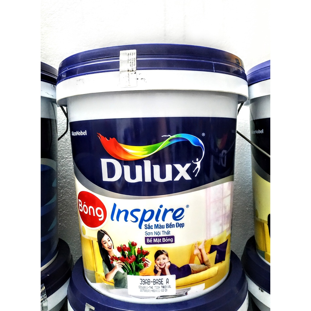 Sơn nội thất Dulux Inspire bề mặt Bóng (18 LÍT) | Shopee Việt Nam