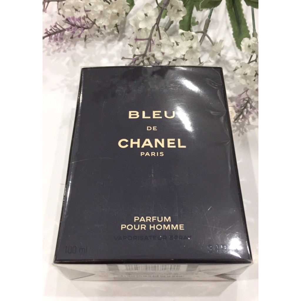Nước hoa Blue Chanel 100ml chữ vàng mẫu mới của Pháp