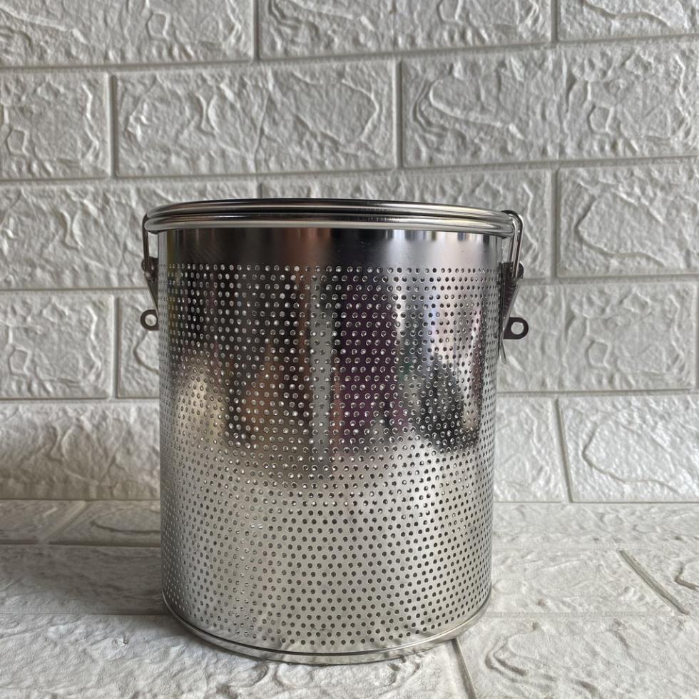 Giỏ lưới có dây, lọc thực phẩm. Inox Size 8-10-12-14-16cm | Shopee Việt Nam