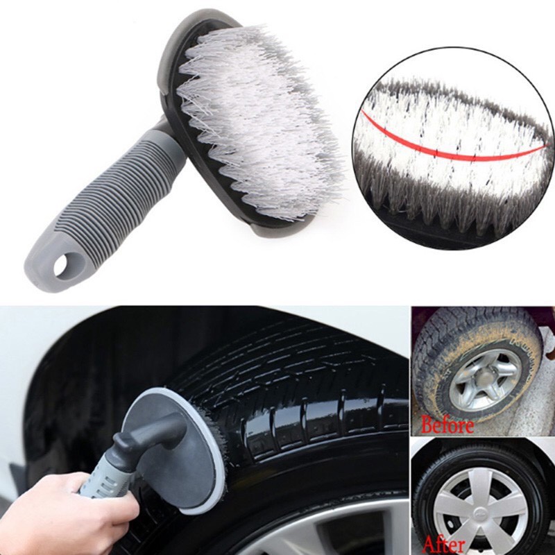 Bàn Chải Vệ Sinh Lốp Xe Máy Ô Tô Chuyên Dụng