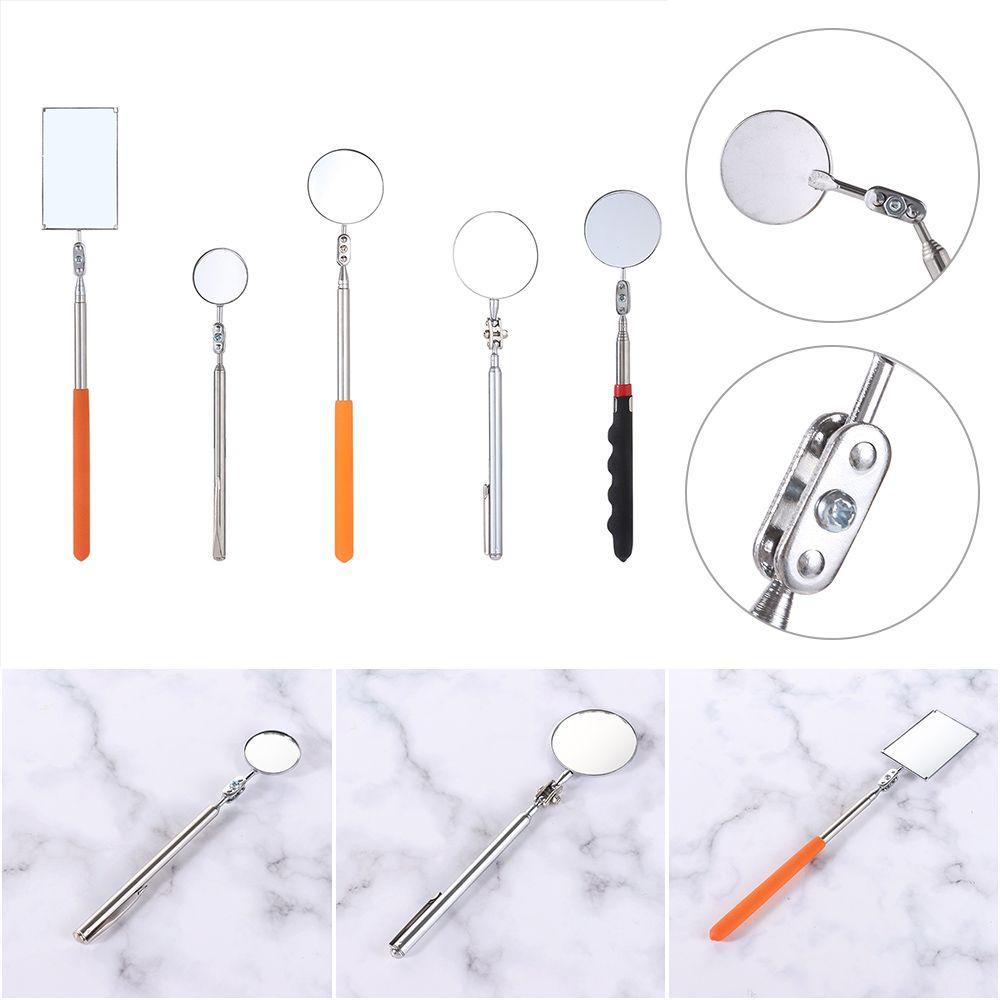 Ống kính phát hiện BAMBOOB Gương tròn Mini Dụng cụ ô tô có thể mở rộng 360 có thể thu vào
