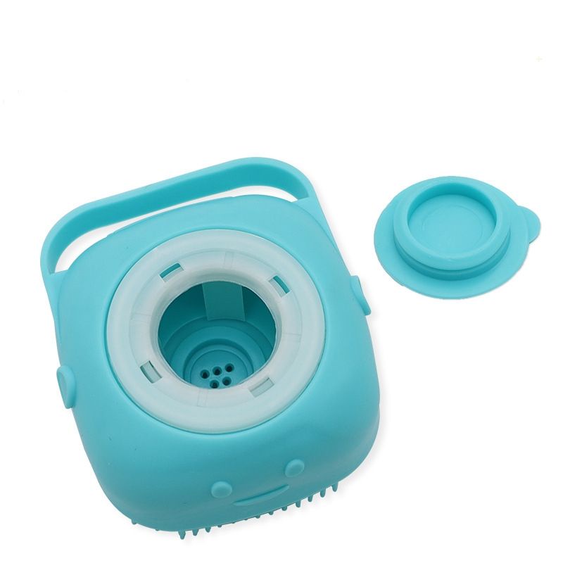 Bàn Chải Tắm Cho Cún Mèo Bằng Silicon Massage Mềm Mại