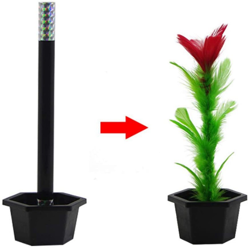 Magic Stick to Flower Easy Magic Trick Đồ chơi chống đỡ Đồ chơi ngộ nghĩnh cho người lớn Trẻ em Magic Tricks Phụ kiện