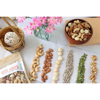 Hạt dinh dưỡng Mixed Nuts, kết hợp 6 loại siêu hạt nhập khẩu khác nhau, không thêm đường,tốt cho bà bầu,eat clean, keto