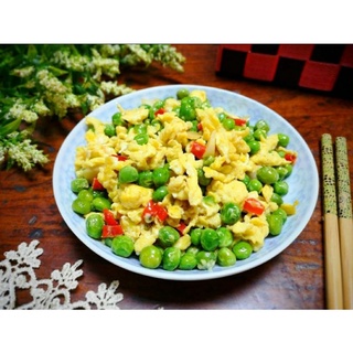 Đậu hà lan lon / Đậu hà lan đóng hộp hiệu Sông Hồng Bitraco 450gr -- Đậu VN