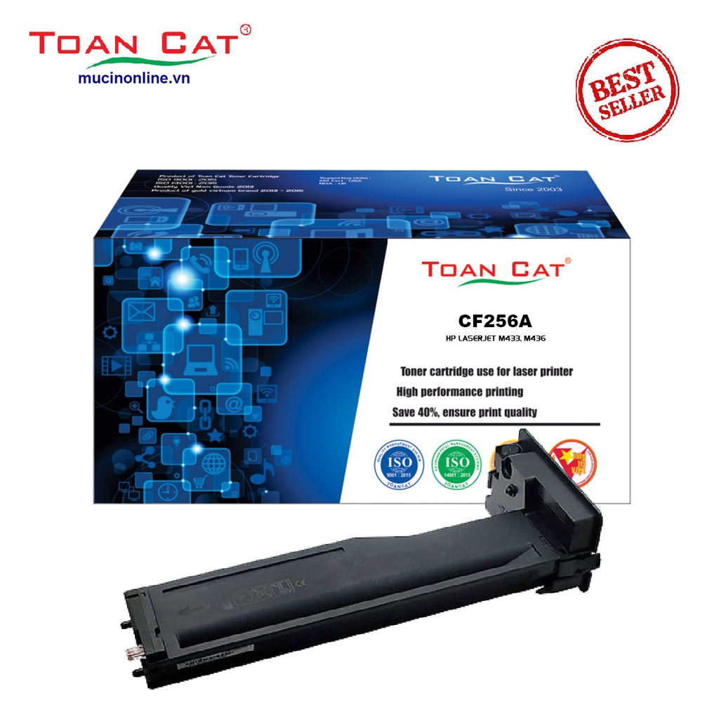 [HỎA TỐC] Mực in Toàn Cát - CF256A dùng cho máy in HP LASERJET M433 ...