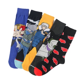 Tất cosplay Naruto cho nam sinh viên từ bông cotton thoáng khí, thiết kế ngộ nghĩnh và vừa vặn