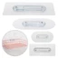 DAYBREAK 2 Miếng Dán Đai Ốc Bền Nhà Bếp Giá Đỡ Phụ Kiện Lắp Đặt Lưu Trữ Móc Treo Hình Treo Móng Tay Không Khoan Đa Năng Traceless Móc