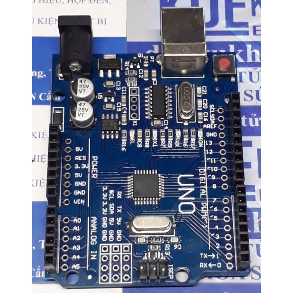 Kit thực hành, Kit phát triển, Kit thí nghiệm Arduino UNO R3 AVR ...