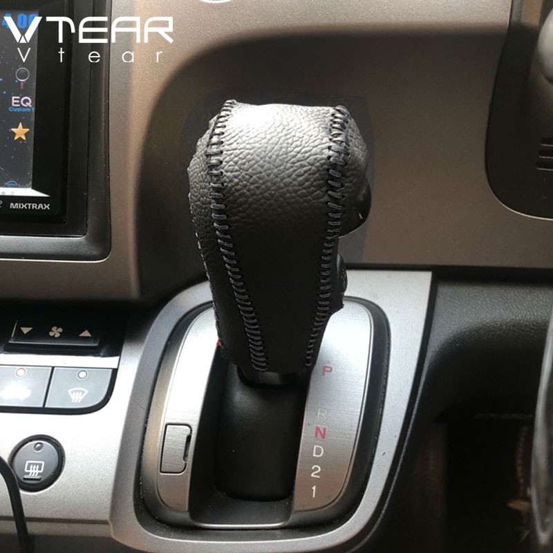 Dành cho xe Honda stream Da khâu tay Gear cover