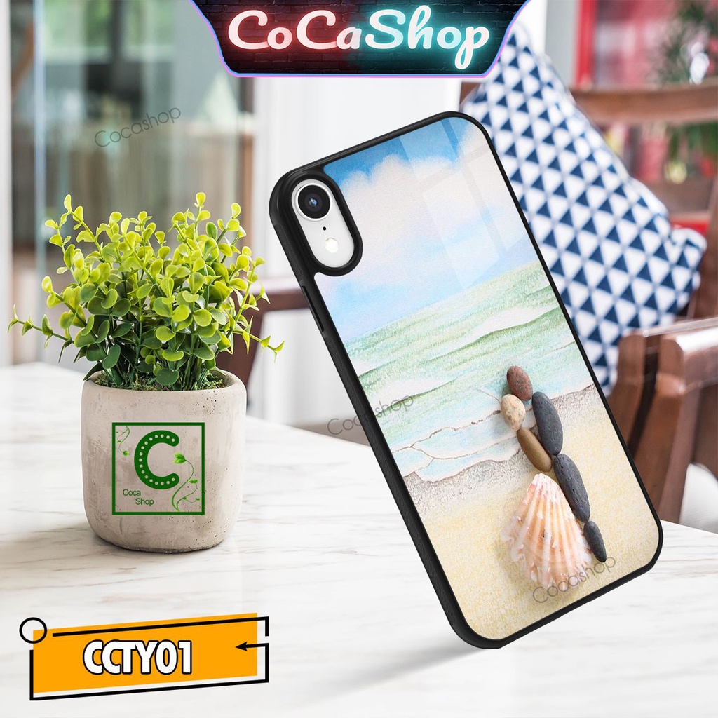 Ốp iphone in hình cực đẹp siêu bền - Cặp đôi lãng mạn bên bờ biển - 6/6plus/6s/6splus/7/7plus/8/8plus/x/xr/xs/11