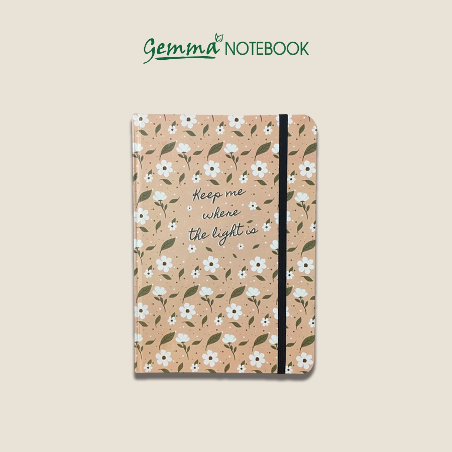 GEMMA NOTEBOOK - Sổ tay bìa cứng A5 - LIVE hồng | Shopee Việt Nam