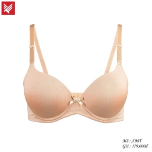 Áo ngực tàng hình thun lạnh không gọng trơn nâng ngực,đệm dày thoải mái KATIA AS08T