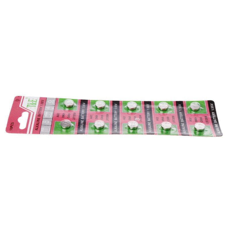 Set 10 Pin LR726 AG2 Alkaline Dành Cho Đồng Hồ Đeo Tay