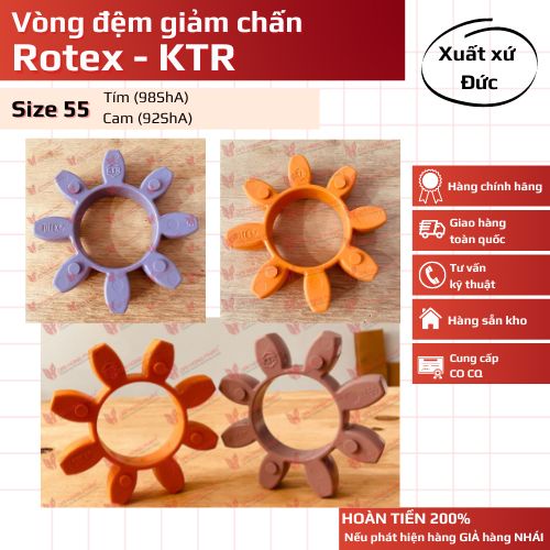 Vòng đệm Rotex 55, Rotex coupling 55. HÌNH THẬT, SẴN KHO | Shopee Việt Nam