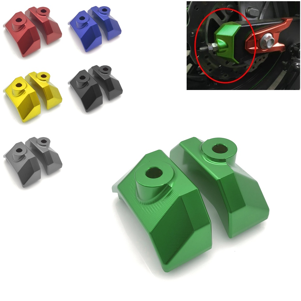 HTRTROOC Schwingen-Slider Für Kawasaki Z800 2013-2016 - Motorrad Ständer Schrauben