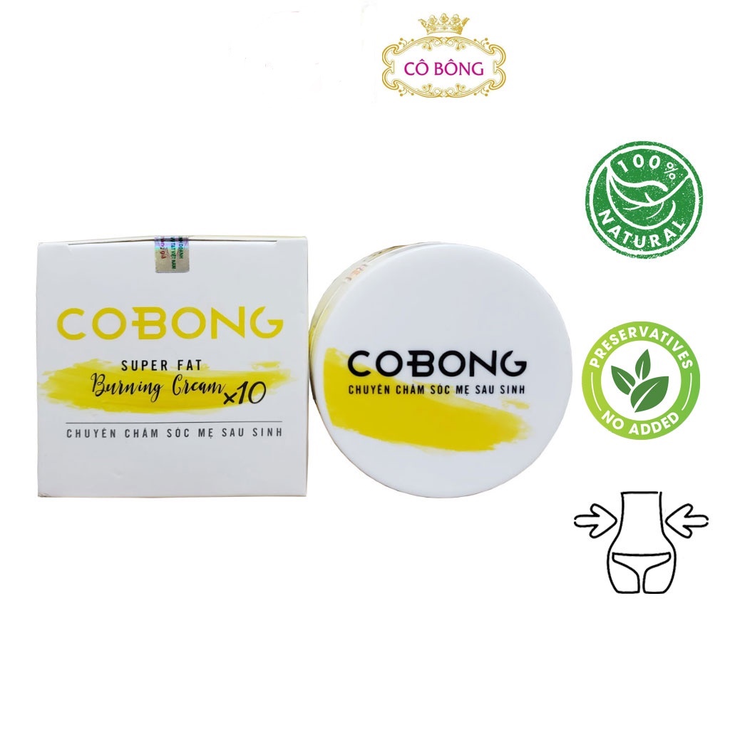 Ảnh BỘ 2 HỘP Kem Tan Mỡ Cô Bông 150g Giảm Mỡ Bụng Kèm Thước Dây, Kèm quà tặng 2