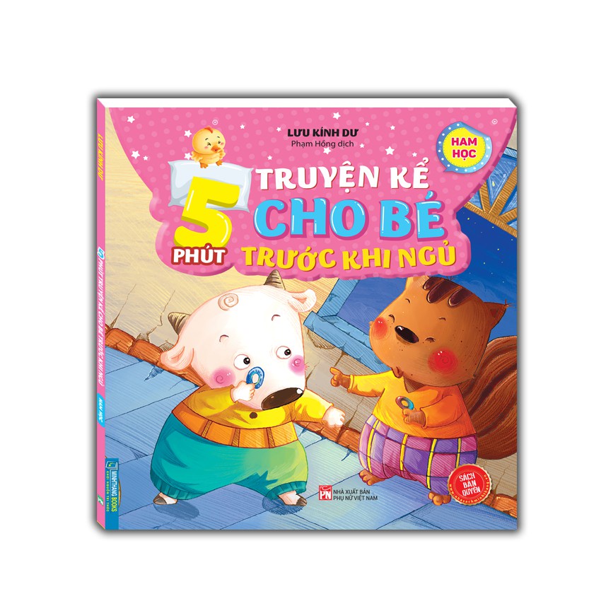 Sách - 5 phút truyện kể cho bé rước khi ngủ - Ham học