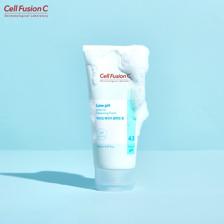 Ảnh Sữa Rửa Mặt Cấp Ẩm & Cân Bằng Độ pH Trên Da Cell Fusion C Low pH pHarrier Cleansing Foam 165ML 2