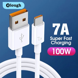 Dây Cáp Sạc Nhanh USB Loại C 7A Bằng Silicon Dành Cho Samsung Huawei