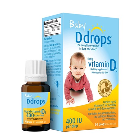 Baby Ddrops Vitamin D (90 drops) | Shopee Việt Nam