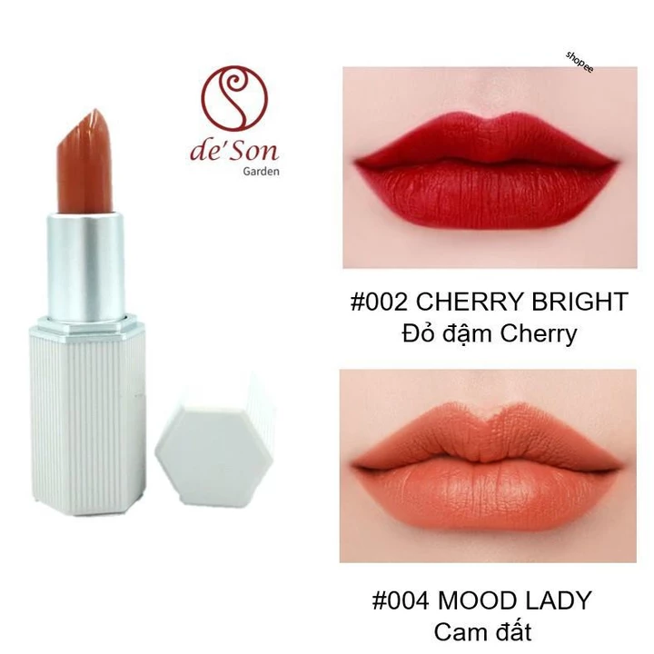 C3 Son Thỏi Lì Handmade Matte Hexagon Touch De' Son ❤️ Son không Chì Siêu Lì Siêu Xinh LAT07 8