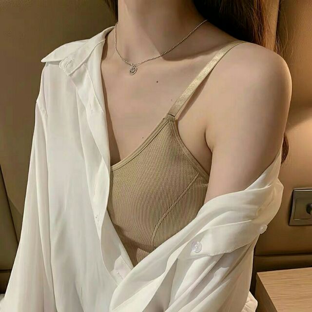 Áo bra 2 dây mẫu mới chất cotton hàng hot