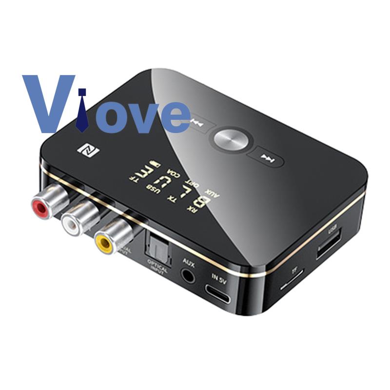 Thiết bị thu phát âm thanh Bluetooth 5.0 RCA APTXLL 3.5mm AUX M8