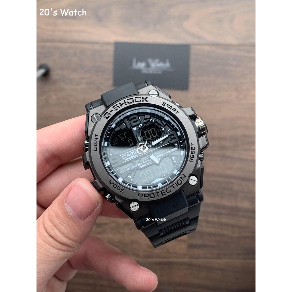 Đồng hồ nam G-shock GTS 8600 Original –Chống nước 20Bar Viền Thép không gỉ,  Hiển thị số