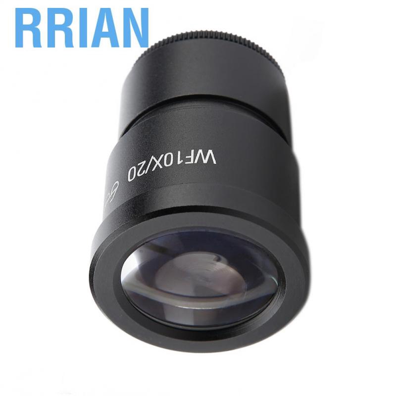 Rrianfo RRIAN 1 cái WF10X/20 Kính Hiển Vi Âm Thanh Nổi Trường Rộng Kích Thước Gắn Thị Kính 30mm