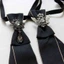 GODD Nam Vintage Có Thể Điều Chỉnh Cà Vạt Gothic Cho Kim Cương Giả Kim Loại Dây Buộc Pre-Tied Sang Trọng Cưới Trang Trí Trang Sức Bo