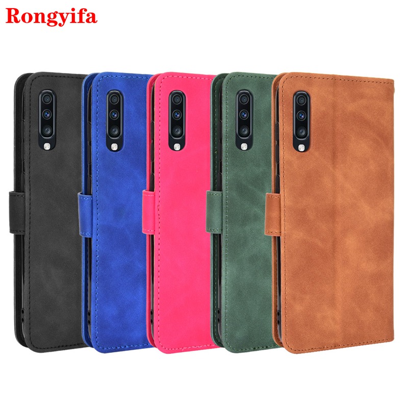Bao da điện thoại nắp gập có ngăn thẻ cho Samsung Galaxy M51 A70/S A50/S A30/S A40 A20 A10 M10 A7 2018 A90 5g