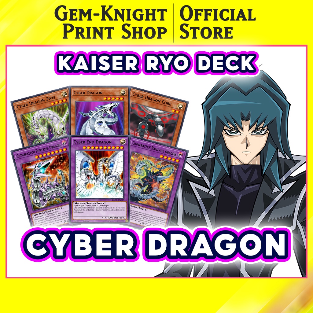 Bi In] B bi Yugioh - Legendary Dragons of Atlantis - B Deck (Kaiser Ryo)  - Cyber Dragon Deck | Shopee Vit Nam