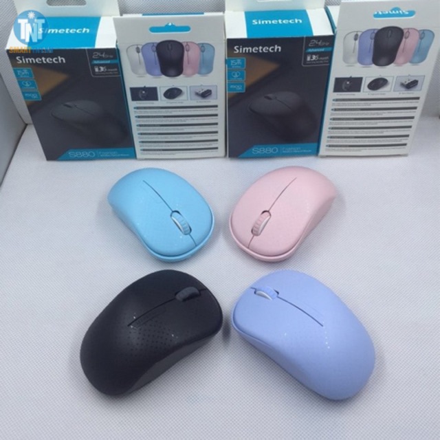 CHUỘT KHÔNG DÂY SIMETECH S880 | Shopee Việt Nam