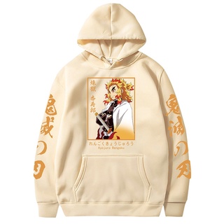 Áo hoodie in hình Anime Demon Slayer áo nỉ có mũ trùm