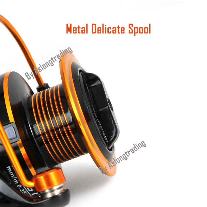 Mini 500 / 800 Máy Câu Mồi Dụ Đúc Quay Cuộn Băng Bè Thuyền Jigging Cuộn Nhỏ