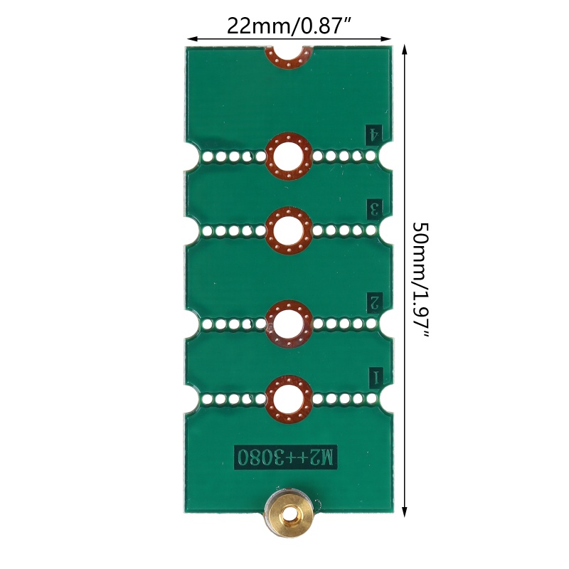 【 3C 】 2230 2242 2260 đến 2280 SSD Máy bay M2 Thay đổi kích thước dài NVME NGFF M.2 Adapter
