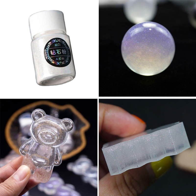 Bột màu ngọc trai trong suốt nhuộm đồ nhựa resin/epoxy/đồ trang sức dung tích 25ml