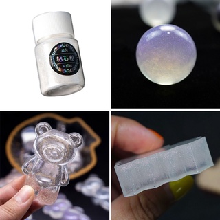 Bột Kim Tuyến Ánh Ngọc Trai / Pha Lê Trong Suốt Lấp Lánh Diy Nhiều Màu Sắc