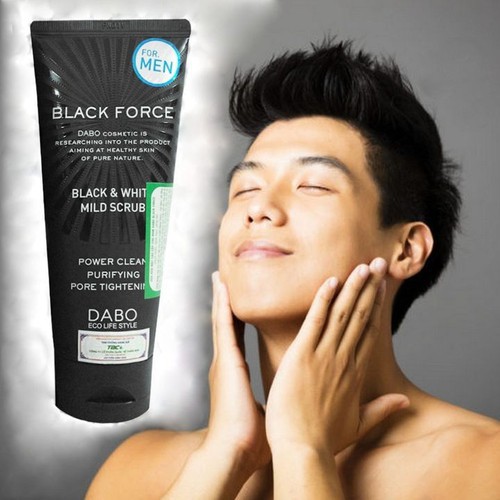 Ảnh Sữa rửa mặt dành cho nam DABO BLACK FORCE For Men Hàn Quốc (120ml / hộp- hàng chính hãng 4