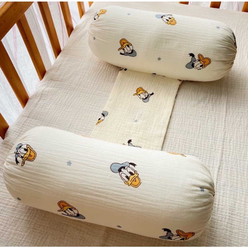[Cò Baby] Gối chặn dùng cho bé sơ sinh ngủ ngon xô muslin cao cấp