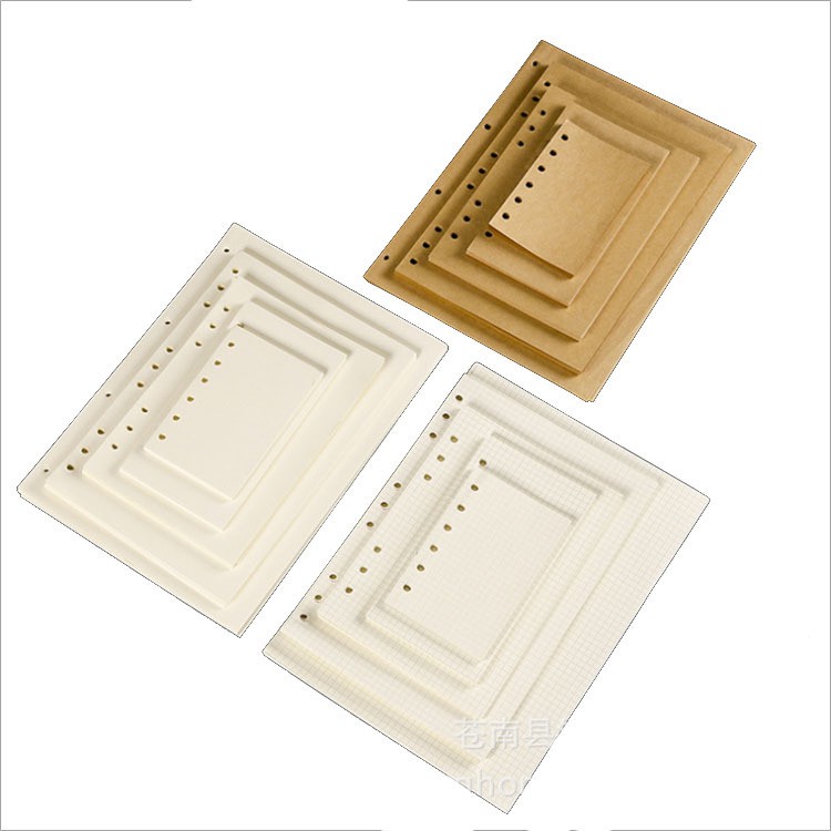 Ruột giấy sổ còng A4 A5 A5 B5 4 lỗ 6 lỗ 9 lỗ 40 Tờ