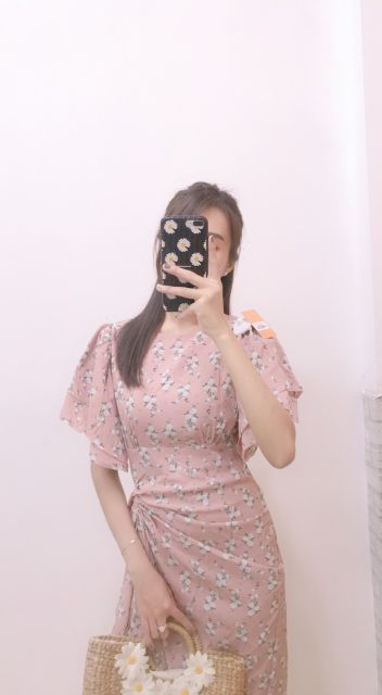 ĐẦM MAXXI DÁNG DÀI HỌA TIẾT HOA LÁ XINH TƯƠI CHO CHỊ EM DIỆN XUỐNG PHỐ