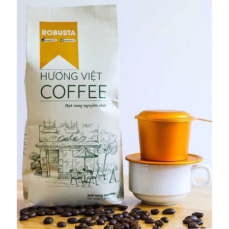 Cà Phê Robusta Rang Nguyên Chất (Nguyên Hạt)