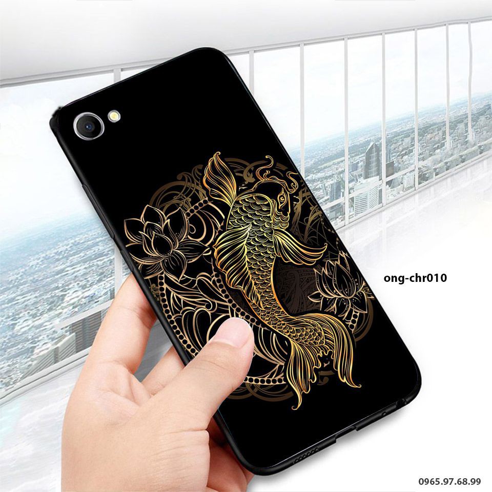 Miếng dán skin cho các dòng Oppo F1s, F3, F3 Plus, F7 Youth in hình cá chép hóa rồng cực đẹp
