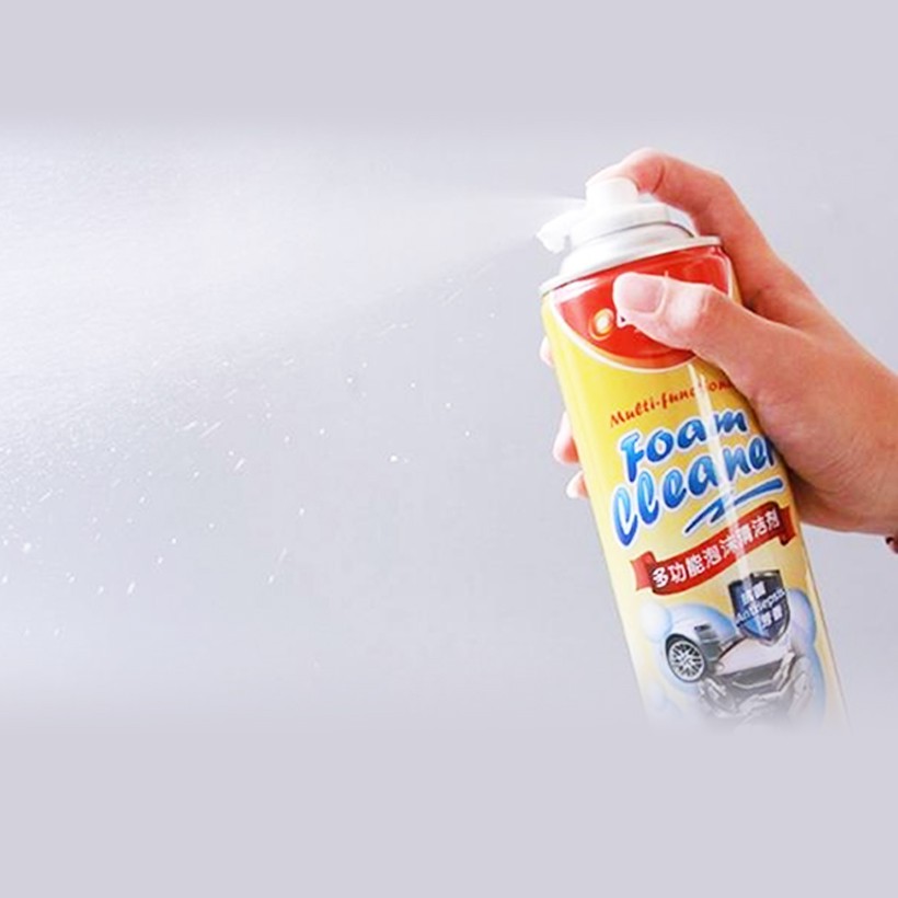 Chai Xịt Vệ Sinh Ghế Da Nội Thất Xe OUFU AF-1101 720ml Phù Hợp Vệ Sinh Nội Thất Xe Ô Tô Xe Hơi Xe Tải Tại Nhà