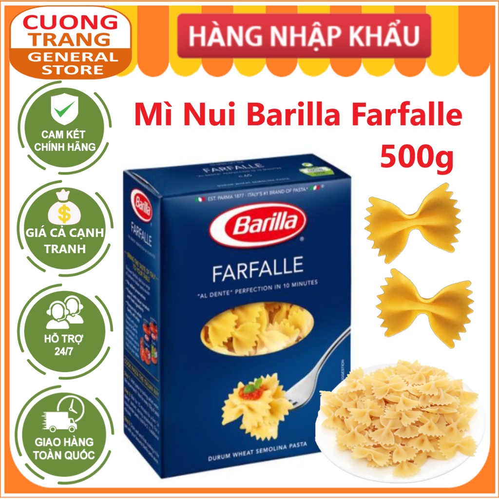 farfalle+barilla giá tốt Tháng 4, 2023 | Mua ngay | Shopee Việt Nam